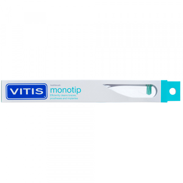 Щітка зубна середня монопучкова VITIS MONOTIP