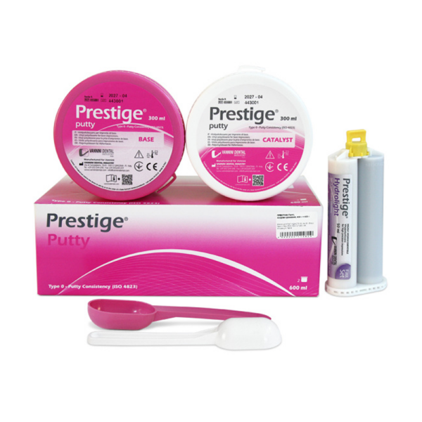 PRESTIGE комплект: PRESTIGE Putty (450 г + 450 г) + PRESTIGE Hydrolight 50 мл