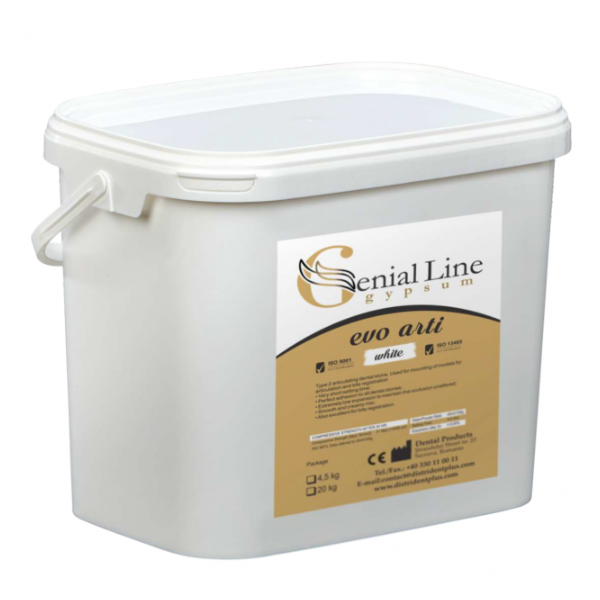 Гіпс EVO ARTI артикуляційний, 4.5 кг