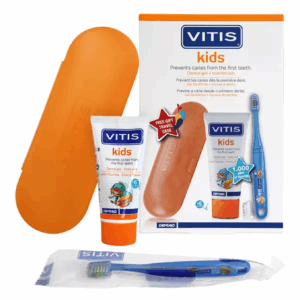 VITIS KIDS набір: гель-паста 50 мл, щітка, пенал